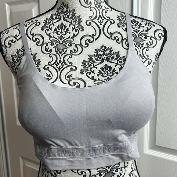 Lucky Brand 2 Wirefree Padded Floral Gray LVD00159 NEW - Picture 9 of 11